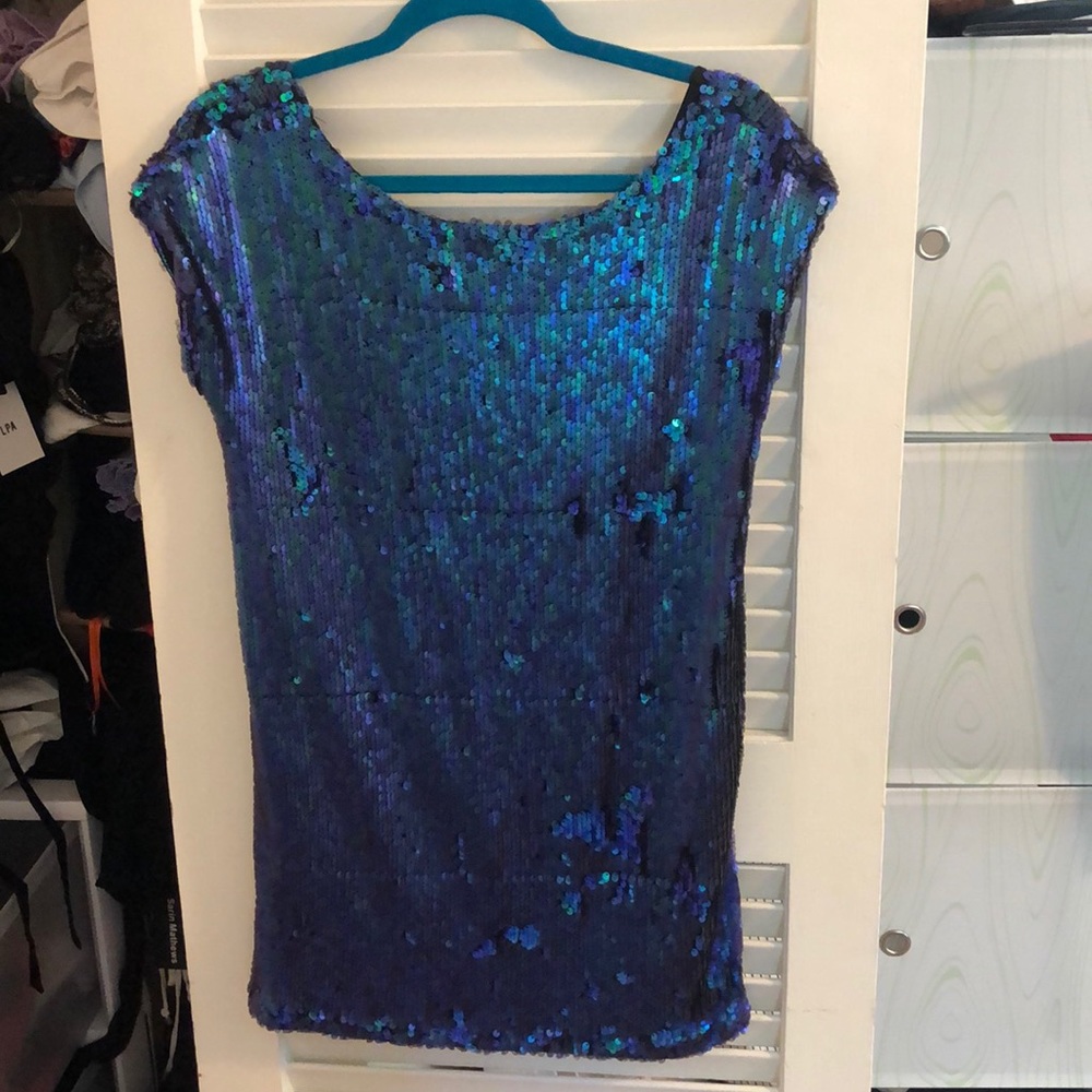 Tobi Sequin Dress